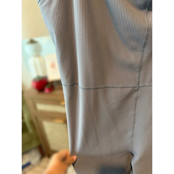 Old Navy Active Ribbed PowerSoft 7/8 Cami Bodysuit Sporty Gray Womens Size XXL - Picture 8 of 10